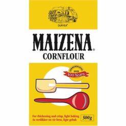 a carton of Maizena corn flour 500g