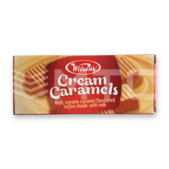 Wilson's cream caramel