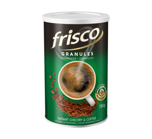 a tin of Frisco coffee granules 750g