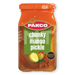 a bottle of Pakco Pickle Chunky Mango 380g