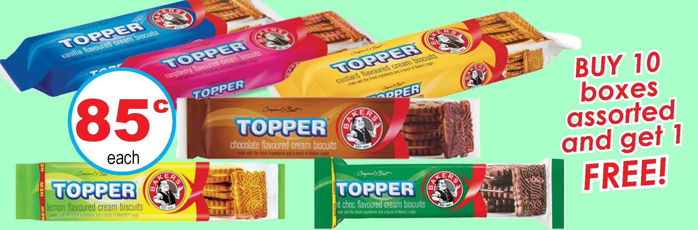 Bakers Toppers flyer
