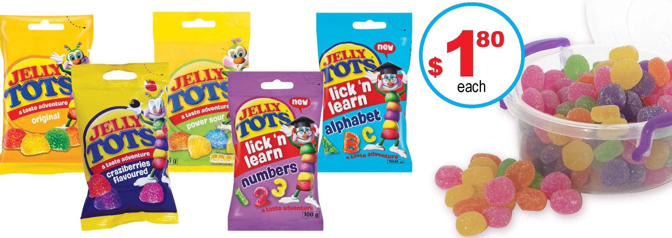 jelly tots wholesale banner