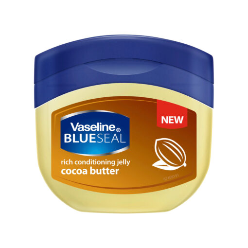 a bottle of Vaseline Petroleum Jelly Cocoa Butter 250ml