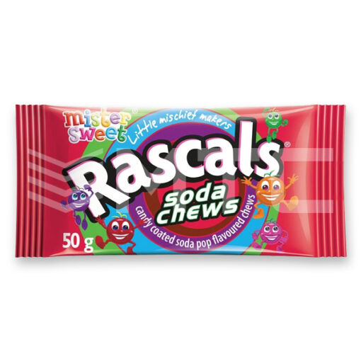 Mr Sweet Rascals Soda Chews 50g